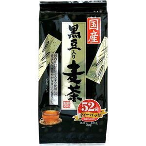 （まとめ買い）寿老園 国産 黒豆入り麦茶 8g×52袋×15セット - 拡大画像
