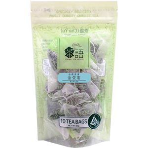 （まとめ買い）茶語 金萱茶 ティーバッグ 25g(2.5g×10袋)×10セット