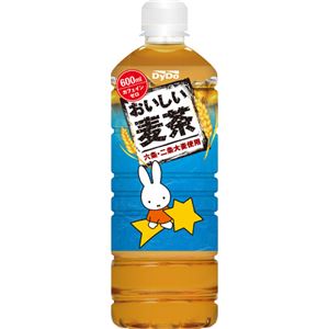 【ケース販売】ダイドー おいしい麦茶 600ml×24本