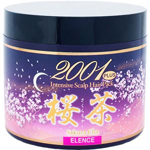 （まとめ買い）エレンス2001プラス 桜茶ヘアパック 240g×3セット