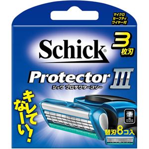 （まとめ買い）シック プロテクタースリー 替刃 8コ入×2セット