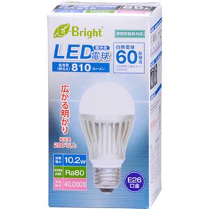 （まとめ買い）LED電球 配光角200度以上 10.2W LDA10D-G AH20×2セット - 拡大画像