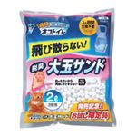 （まとめ買い）1週間取り替えいらずネコトイレ 大玉脱臭サンド 2L×5セット