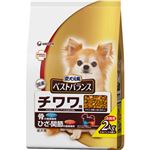 （まとめ買い）愛犬元気 ベストバランス チワワ用 チキン・野菜・小魚・玄米入り 2kg×3セット