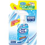 （まとめ買い）アクアショット i・s・o・i・d・e 電解水クリーナー 詰替用 250ml×10セット