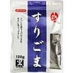 （まとめ買い）すりごま 黒 120g×18セット