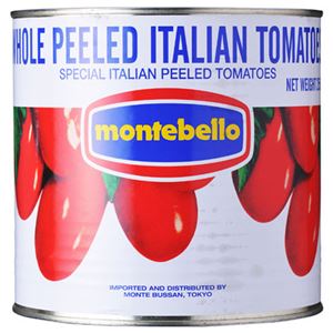 （まとめ買い）モンテベッロ ホールトマト 2550g×4セット - 拡大画像