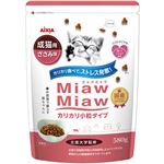 （まとめ買い）MiawMiaw カリカリ小粒タイプ ささみ味 580g×4セット