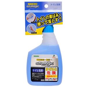 （まとめ買い）アズマジック トイレ洗剤 400ml×4セット