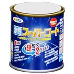 （まとめ買い）アサヒペン 水性スーパーコート 緑 1/12L×6セット