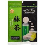 （まとめ買い）日薬壮健 マイティーボトル丸型パック 緑茶 30パック(60g)×12セット