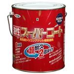 アサヒペン 油性スーパーコート 白 1.6L