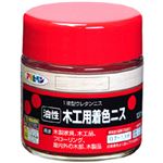 （まとめ買い）アサヒペン 油性木工用着色ニス ライトオーク 100ml×5セット