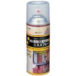 （まとめ買い）アサヒペン 油性超耐久屋外用ニススプレー 透明(クリヤ) 300ml×3セット