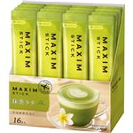 （まとめ買い）マキシム スティック 抹茶ラテ 16本入×4セット