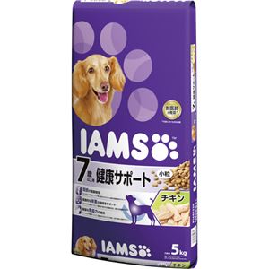 （まとめ買い）アイムス 高齢犬用 7歳以上用(シニア) チキン 小粒 5kg×2セット - 拡大画像