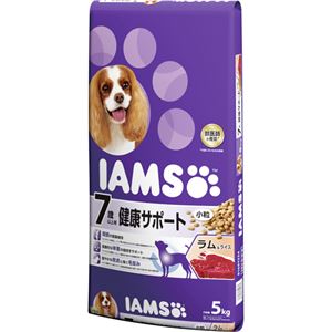 （まとめ買い）アイムス 高齢犬用 7歳以上用(シニア) ラム&ライス 小粒 5kg×2セット - 拡大画像