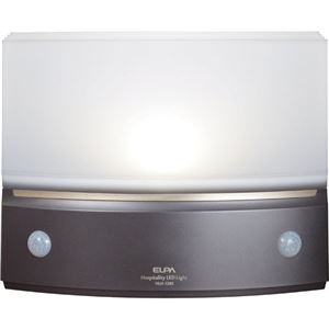 エルパ(ELPA) もてなしのあかり(LEDフットライト) 白色LED 3W 据置型・薄型 HLH-1203(DB) - 拡大画像