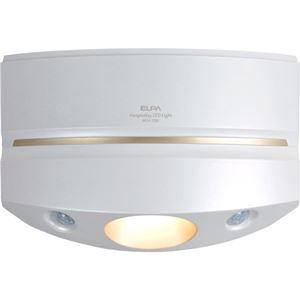 エルパ(ELPA) もてなしのあかり(LEDフットライト) 電球色LED 3W 壁面型 HLH-1205(PW) - 拡大画像