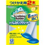 （まとめ買い）スクラビングバブル トイレスタンプクリーナー クリスタルシトラスの香り つけかえ用 38g×2本パック×5セット