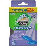 （まとめ買い）スクラビングバブル トイレスタンプクリーナー アロマラベンダーの香り つけかえ用 38g×2本パック×5セット