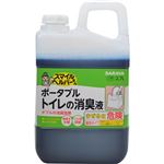 （まとめ買い）スマイルヘルパーさん ポータブルトイレの消臭液 つめかえ用 2.7L×2セット