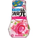 （まとめ買い）トイレの消臭元 幸せはこぶフェアリーローズ 400ml×8セット