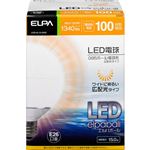 エルパ(ELPA) LED電球 ボール電球形広配光タイプ 100W E26口金 G95 電球色 LDG15L-G-G205