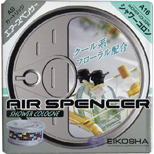 （まとめ買い）エアースペンサーカートリッジ シャワーコロン 40g×6セット