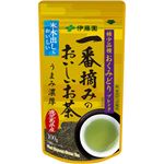 （まとめ買い）伊藤園 一番摘みのおいしいお茶 希少品種おくみどりブレンド 100g×3セット