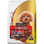 （まとめ買い）愛犬元気 ベストバランス トイ・プードル用 7歳以上用 チキン・野菜・小魚・玄米入 2kg(500g×4袋入)×3セット