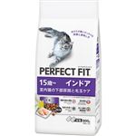 （まとめ買い）パーフェクトフィット 15歳から インドア 室内猫の下部尿路と毛玉ケア チキン 800g(400g×2袋)×4セット