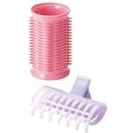 （まとめ買い）コイズミ ヘアカーラー 3Lサイズ(35mm) KHCV35/P ピンク×6セット