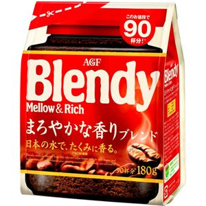 （まとめ買い）ブレンディ メロウ&リッチ まろやかな香りブレンド 袋 180g×4セット - 拡大画像