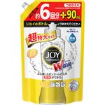 （まとめ買い）W除菌ジョイコンパクト スパークリングレモンの香り つめかえ用 超特大 1050ml×8セット