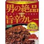 （まとめ買い）明治 男の絶品 旨辛カレー スパイシー辛口 180g×10セット