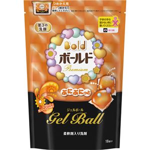 （まとめ買い）ボールド ぷにぷにっとジェルボール スプラッシュサンシャインの香り つめかえ用 18個入り×12セット