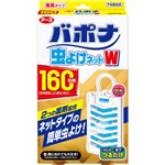 （まとめ買い）バポナ 虫よけネットW 160日用 1個入×4セット