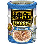 （まとめ買い）純缶ミニ かつお節入り 65g×3缶パック×24セット