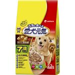 （まとめ買い）愛犬元気 7歳以上用 ささみ・緑黄色野菜・小魚入り 2.3kg×4セット