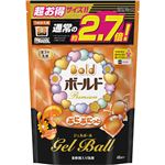 （まとめ買い）ボールド ぷにぷにっとジェルボール スプラッシュサンシャインの香り つめかえ用 超お得サイズ 48個入り×4セット