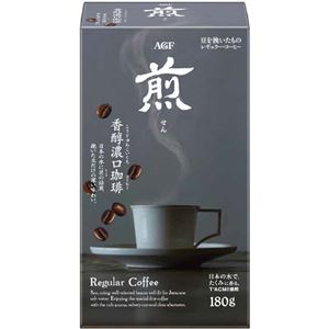 （まとめ買い）AGF 煎(せん)レギュラー・コーヒー 香醇濃口珈琲 180g×4セット