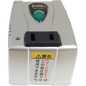 カシムラ 海外旅行用変圧器ダウントランス NTI-352 - 拡大画像