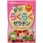 （まとめ買い）ゼリエース らくらくゼラチン 顆粒タイプ 50g×10セット