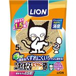 （まとめ買い）ニオイをとるおから砂 リラックスラベンダーの香り 5L×5セット