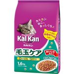 （まとめ買い）カルカン ドライ 毛玉ケア かつおとチキン味 1.6kg×4セット