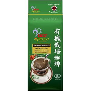 （まとめ買い）UCC スーパーアロマ 有機栽培珈琲 ドリップコーヒー 8g×5杯分×10セット