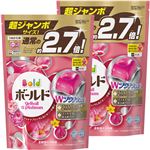 （まとめ買い）ぷにぷにっとジェルボール エレガントブロッサム&ピオニーの香り 詰替 超お得サイズ 48個×2個×3セット