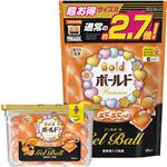 （まとめ買い）ぷにぷにっとジェルボール スプラッシュサンシャインの香り 本体18個入り+詰替 超お得サイズ 48個×5セット