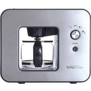 CCP BONABONA 全自動ミル付きコーヒーメーカー ブラック BZ-MC81-BK - 拡大画像